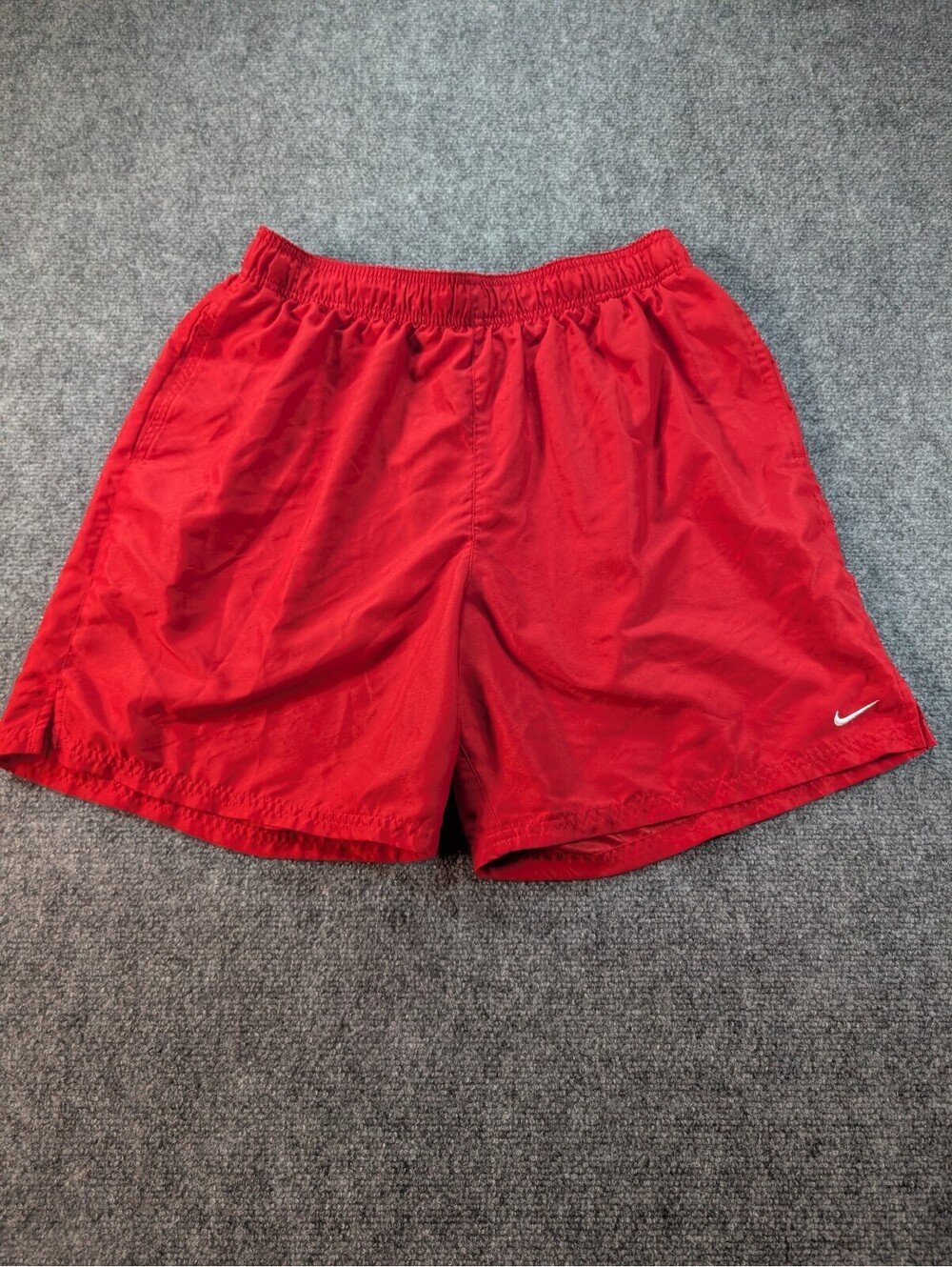 Nike Swim Essential Red Volley Shorts Mens XL Swim Trunks Swimwear Summer Beach